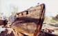 Bow after removing ice plates